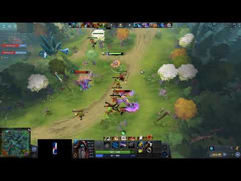 CEB plays Dark Seer on stream with Topson Morph mid