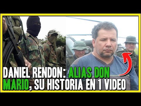 Daniel Rendon Herrera "Don Mario", the fearsome P4R4MILIT4R founder of the A.G.C.