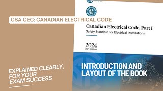 Canadian Electrical Code Introduction and Layout of the Code Book