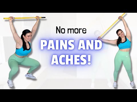 10 MIN FULL BODY STICK WORKOUT - Mobility Session for the Whole Body