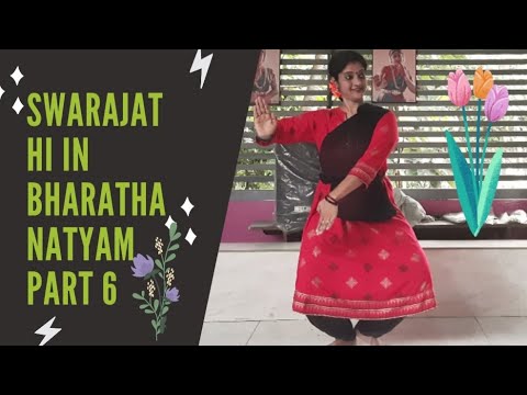 Swarajathi in Bharathanatyam part - 6 - dance ep65.