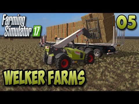 FS17 Timelapse - Welker Farms #5 | Baling Time | Seasons Gameplay