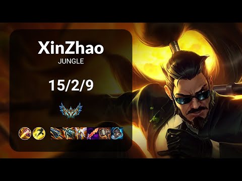 Xin Zhao vs Taliyah JUNGLE - KR CHALLENGER Patch 14.20