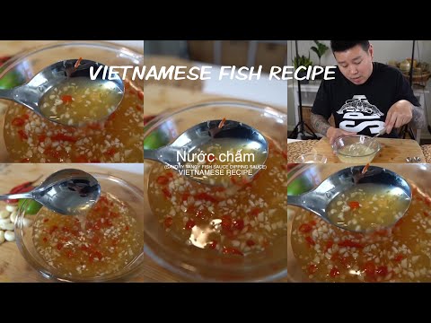 Vietnamese Fish Sauce Dipping Sauce - Nฦฐแปc Chแบฅm Recipe | Viet Lao Laos Thai Khmer Hmong Channel