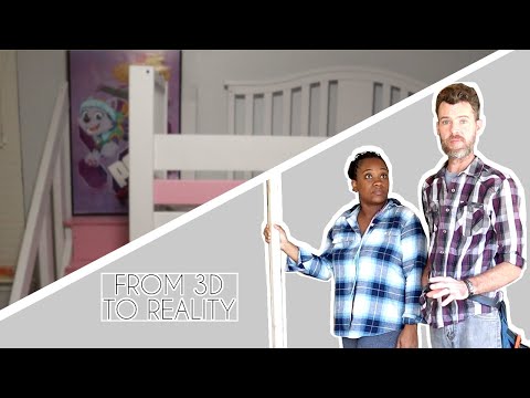 Building a Bunkbed out of Old Crib Parts