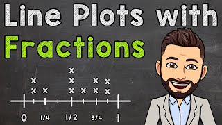 Line Plots with Fractions (1/8's, 1/4's, 1/2's) | Line Plot Word Problems with Fractions