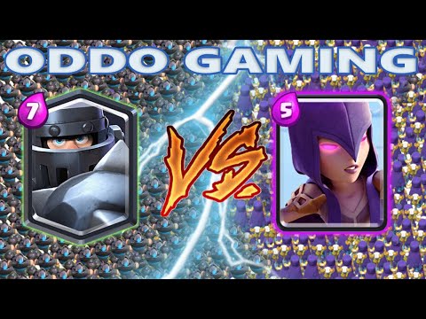 MEGA KNIGHT VS WITCH - CLASH ROYALE BATTLE #188
