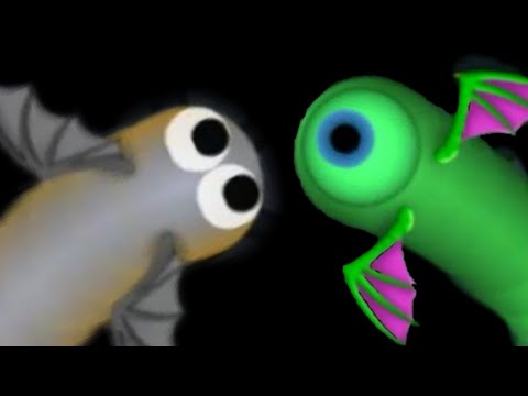 SLITHER.IO BAT SNAKE VS ALL A.I SNAKE. BEST MOBILE GAMEPLAY