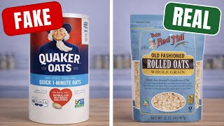 This Is Not REAL Oatmeal (Even Though Quaker Says So)