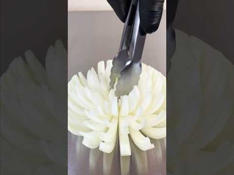Хрустящие запеченные луковые кольца