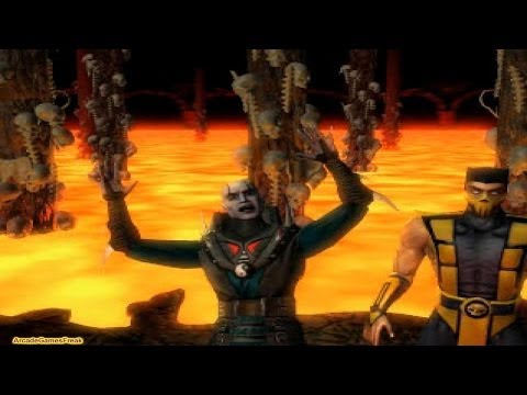 Mortal Kombat 4 Scorpion Gameplay Playthrough Longplay