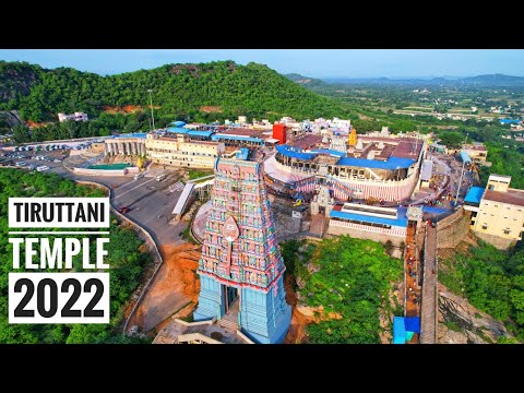 Tiruttani 2022 subramaniya Swamy temple visuals By Drone karthik #tiruttani temple #tamilnadu