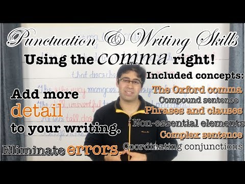 9 rules to use the comma like writers and editors!