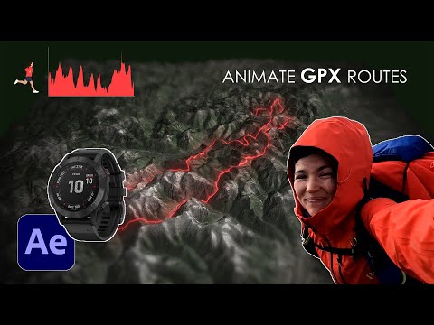 3D TERRAIN Map Route Animation in Adobe After Effects🌎GEOlayers 3