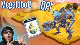 Hatching and Feeding Megalobot‼️*new mythic monster* (Monster Legends)