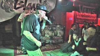 Danny Diablo / Adlib / Ganjak: Livin' By The Gun (Live HD, Warszawa 27.09.2011)