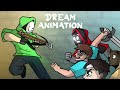 Dream's Minecraft Manhunt Firework Trick Animated