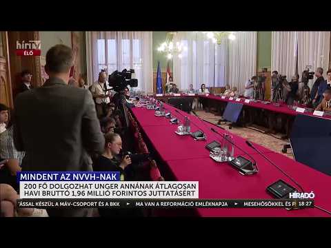 Kétszáz fővel, 10,6 milliárd forintból gazdálkodhat 2027-ben az NVVH - HírTV