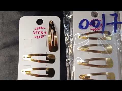 CARTELA TIC TAC COM 12UN METAL DOURADO 4,5 CM