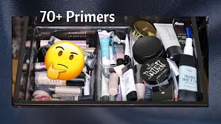 Face Primer Declutter | Organizing My Makeup Collection Part 1