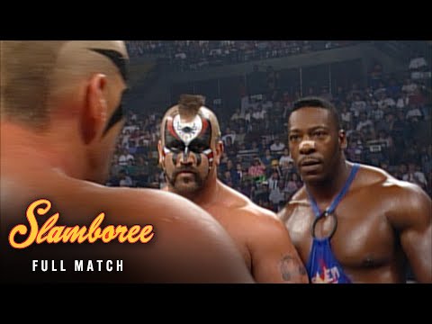 FULL MATCH: Booker T & Road Warrior Animal vs. Lex Luger & Road Warrior Hawk: Slamboree 1996