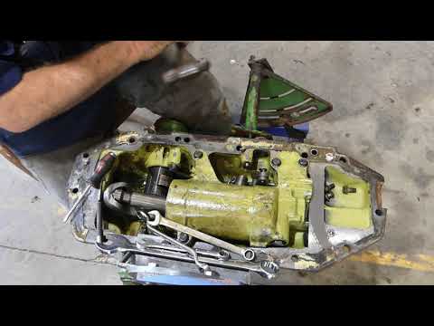 How to Remove your John Deere 2030 hydraulic  lift cylinder from the lift cover