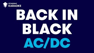 Download lagu AC/DC - Back In Black (Karaoke With Lyrics)@StingrayKaraoke mp3