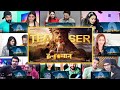 HANUMAN Hindi Teaser Reaction Mashup | Prasanth Varma Cinematic Universe | Teja Sajja | RKD Studios