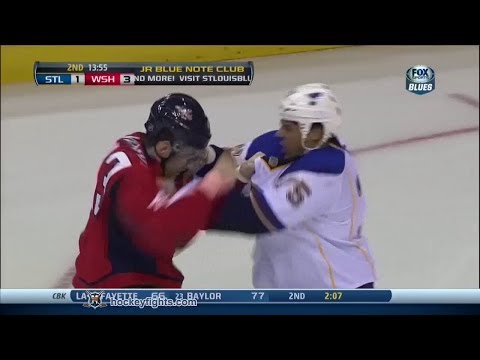 Ryan Reaves vs Tom Wilson
