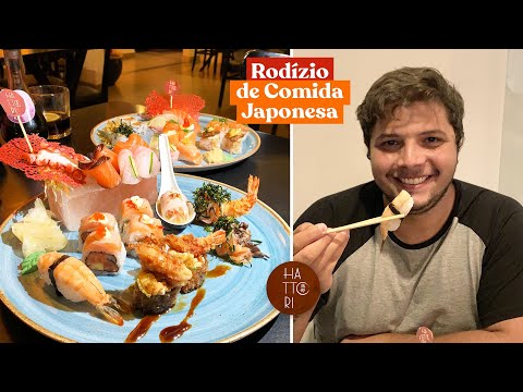 COMO É UM RODÍZIO DE SUSHI? | Hattori | Guia Dois #ComidaJaponesa