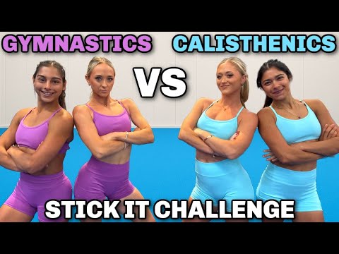 Sibling rivalry! TWINS VS  SISTERS  stick it challenge EMOTIONAL🤸‍♀️🤸‍♀️