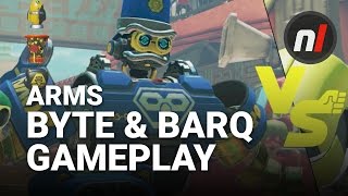 ARMS Byte & Barq Gameplay Footage | ARMS on Nintendo Switch