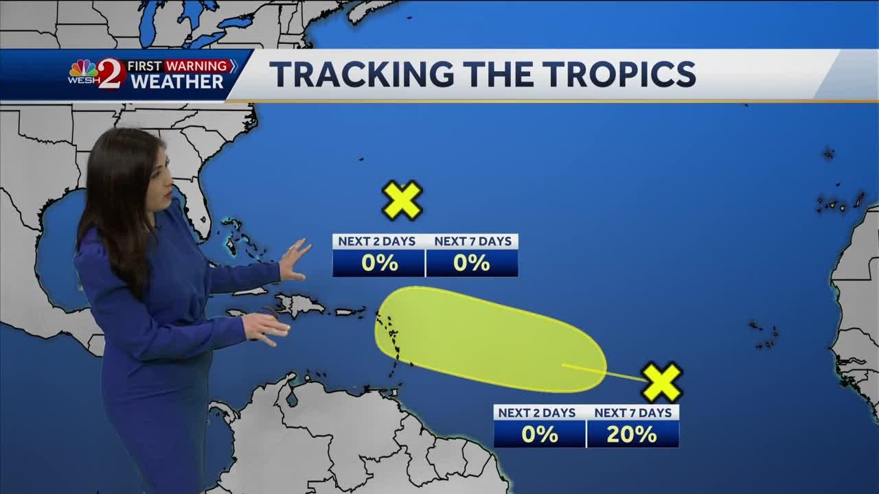Tracking the Tropics: 2 tropical waves in Atlantic being monitored