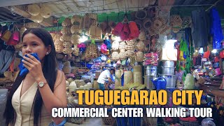 DOWNTOWN TUGUEGARAO CITY PHILIPPINES WALKING TOUR-STREETS AND MARKET SCENES [4k]