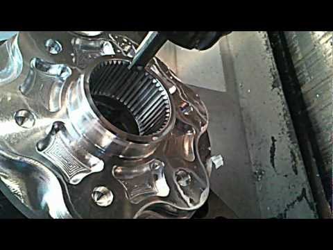 MECFIL - lavorazioni meccaniche di precisione. Realizzazione su FANUC dentatura su mozzo portacorona