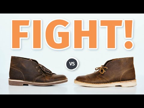 Clarks BUSHACRE 2 vs DESERT BOOT: Chukka Showdown