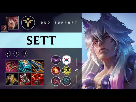 Sett Support vs Pyke - KR Master Patch 25.22