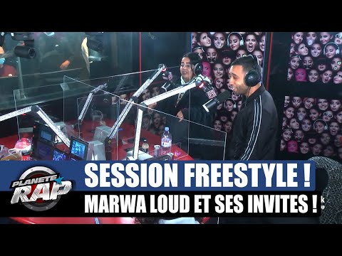 Marwa Loud - Session freestyle avec Mister You & ISK ! #PlanèteRap