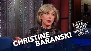 Christine Baranski&#39;s Easiest Role Ever? Acting Displeased With Trump.