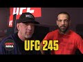 Mark Coleman, Matt Brown on training together | UFC 245 Media Day | ESPN MMA