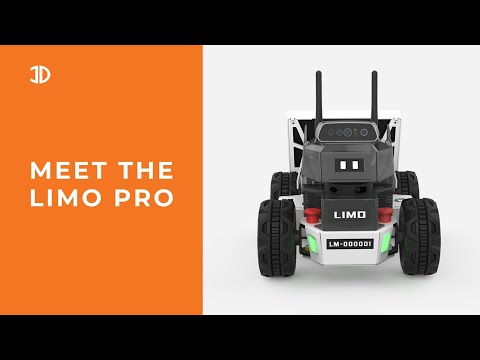 Meet the LIMO PRO robot, a new cutting-edge robotic platform.
