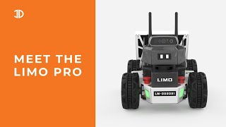 Meet the LIMO PRO robot, a new cutting-edge robotic platform.