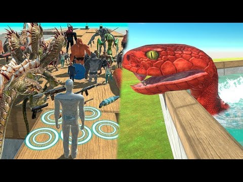 🔥FPS EXTREME RACE Why did I Fail to Rescue Titanoboa? ALL UNITS - Animal Revolt Battle Simulator