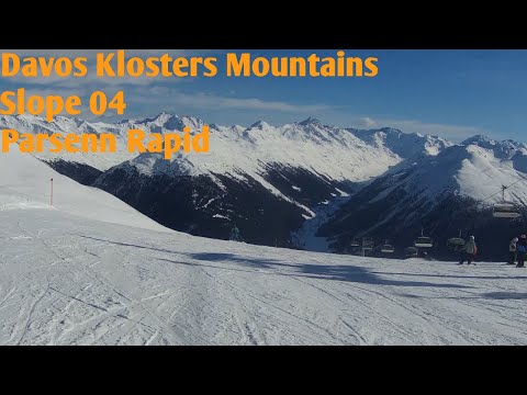 Slope 04 - Parsenn Rapid in #Davos #Klosters #Mountains #Parsenn #Skiing