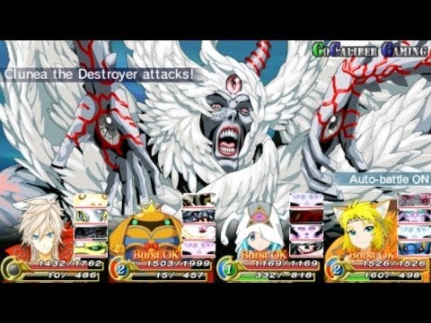 Unchained Blades PSP Walkthrough - Part 79 - Clunea the Destroyer FINAL BOSS BATTLE