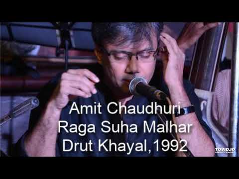 Amit Chaudhuri sings drut khayal  in raga Suha Malhar, 1992. — वीडियो थंबनेल