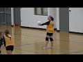 Triton at Argos - 8th Grade Girls Middle School Volleyball 🏐 9-26-2022