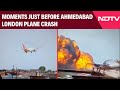 Ahmedabad Plane Crash Video Shows Moment Air India Ahmedabad London Plane Crashed After Take Off