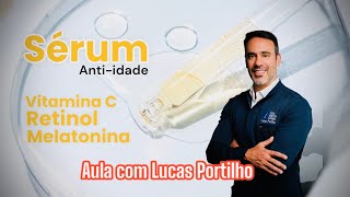 Sérum de Melatonina + Retinol + Vitamina C