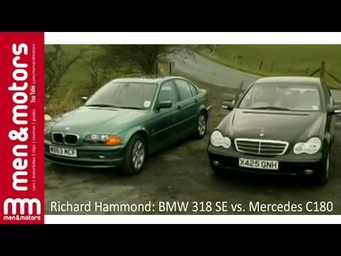 BMW 318 SE vs Mercedes C180 with Richard Hammond